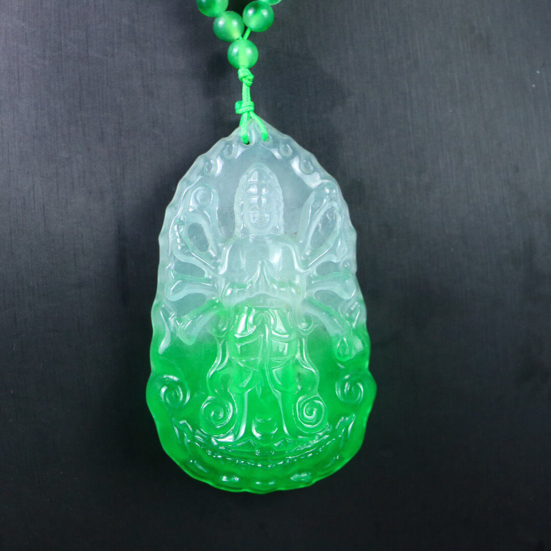 Chinese Antique High Ice [Thousand Hand Guanyin Brand]