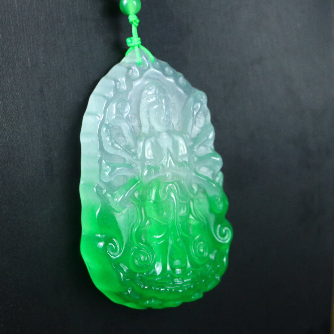 Chinese Antique High Ice [Thousand Hand Guanyin Brand]