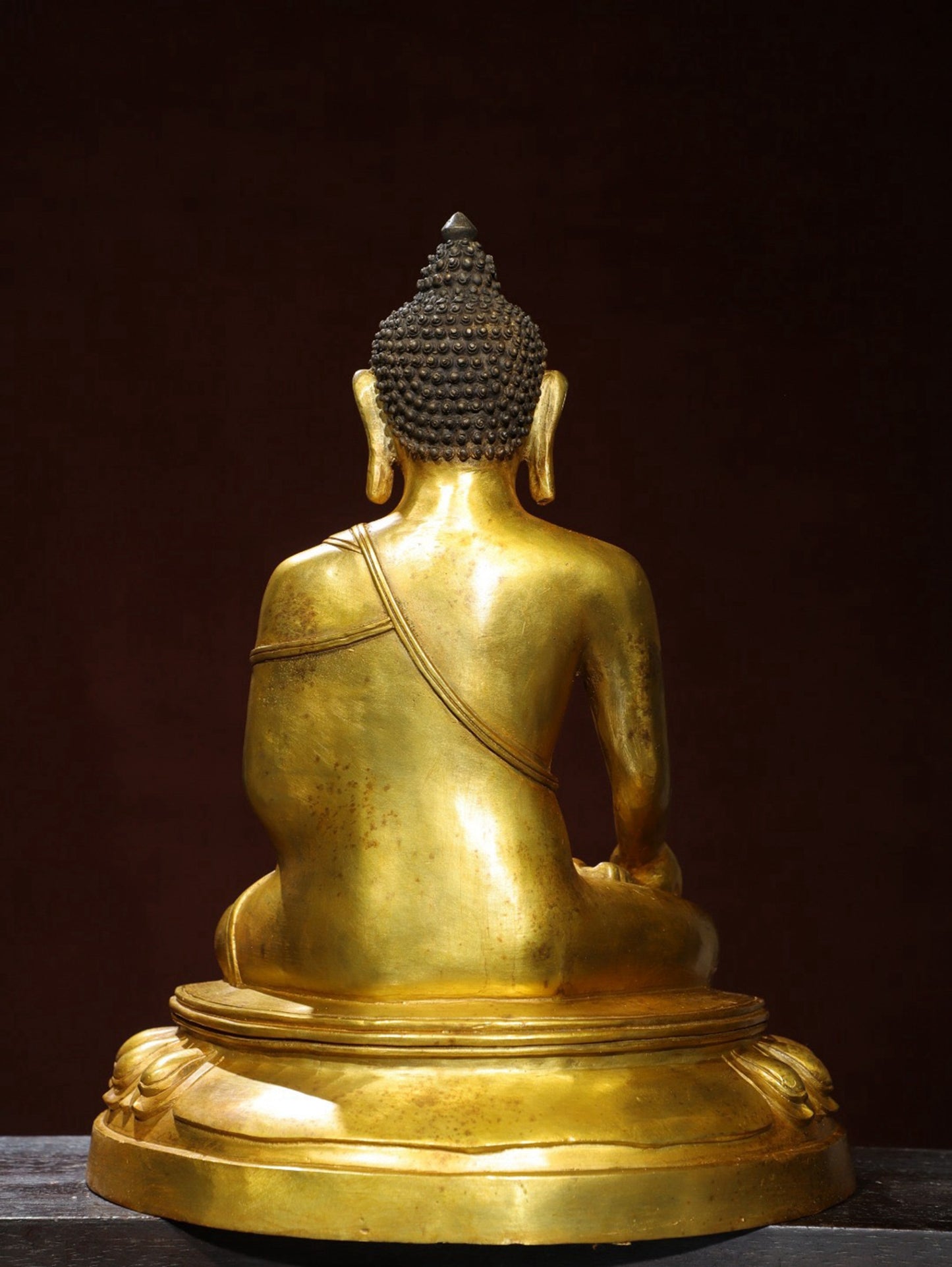 Bronze Plated Statue of the Great Sun Tathagata