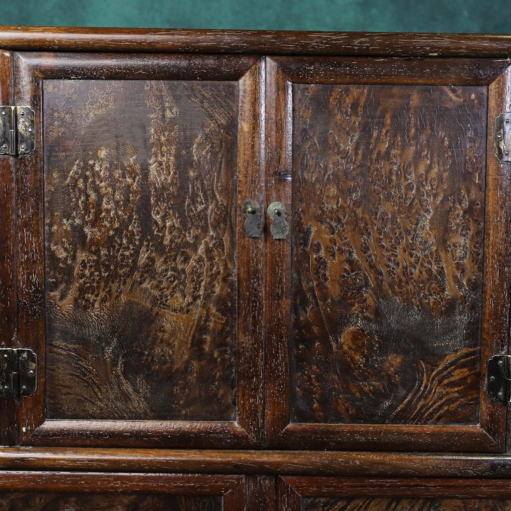 Hua Li Mu with Ghost Face Pattern Duo Bao Cabinet