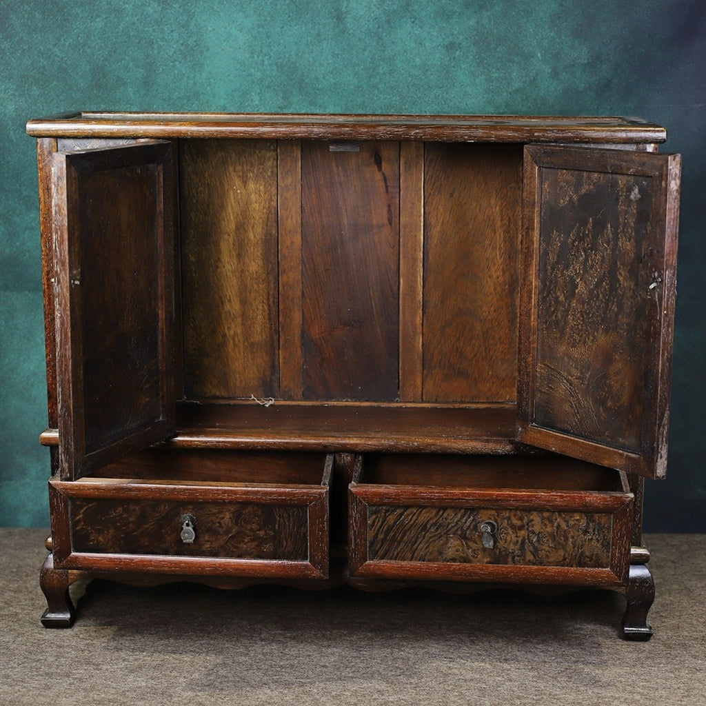Hua Li Mu with Ghost Face Pattern Duo Bao Cabinet