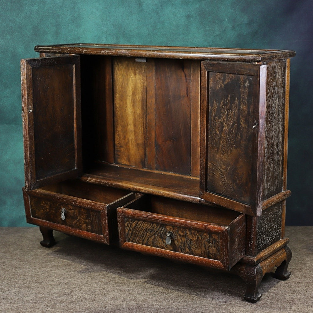 Hua Li Mu with Ghost Face Pattern Duo Bao Cabinet