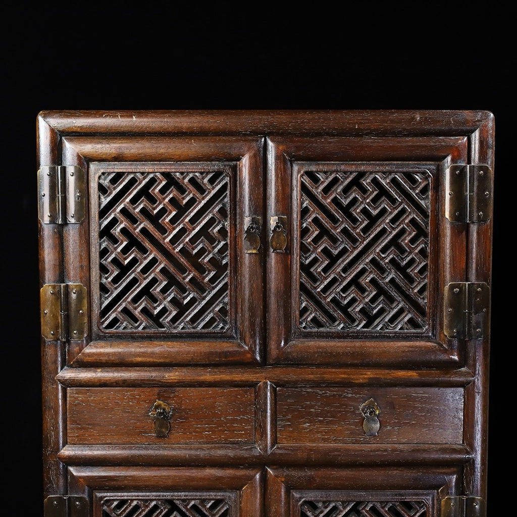 Hua Li Mu foyer cabinet, storage cabinet, Wanli cabinet