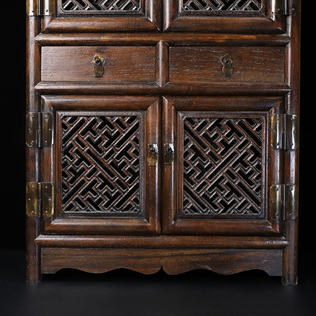 Hua Li Mu foyer cabinet, storage cabinet, Wanli cabinet