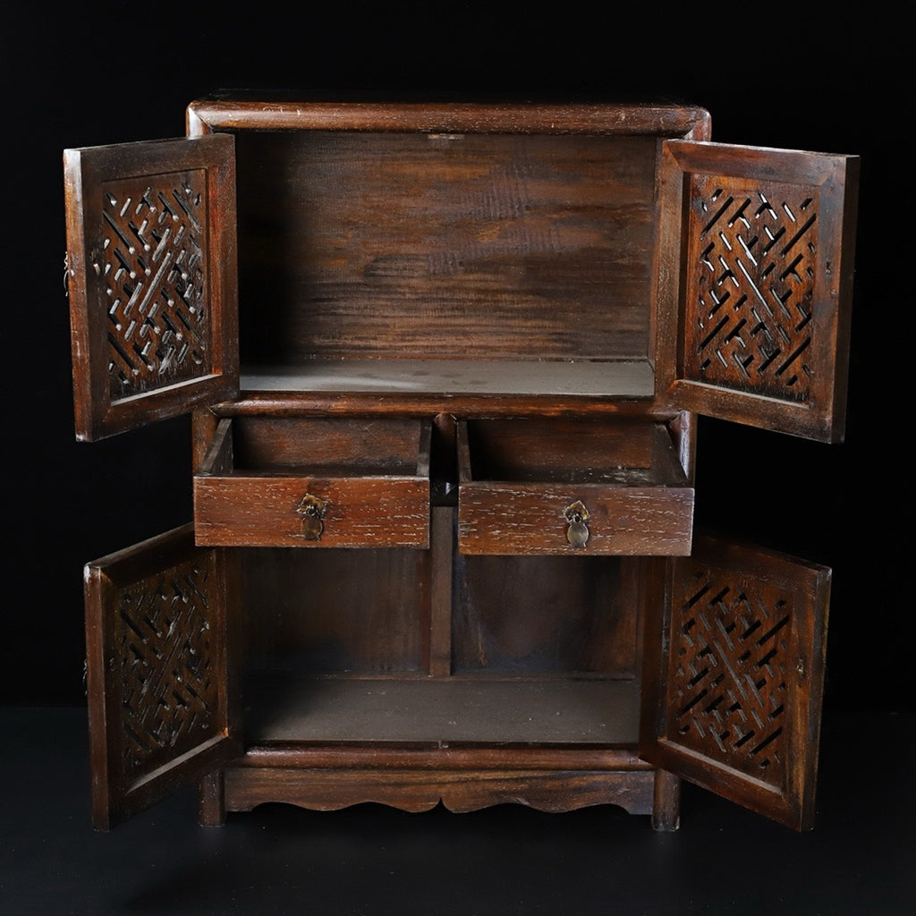 Hua Li Mu foyer cabinet, storage cabinet, Wanli cabinet