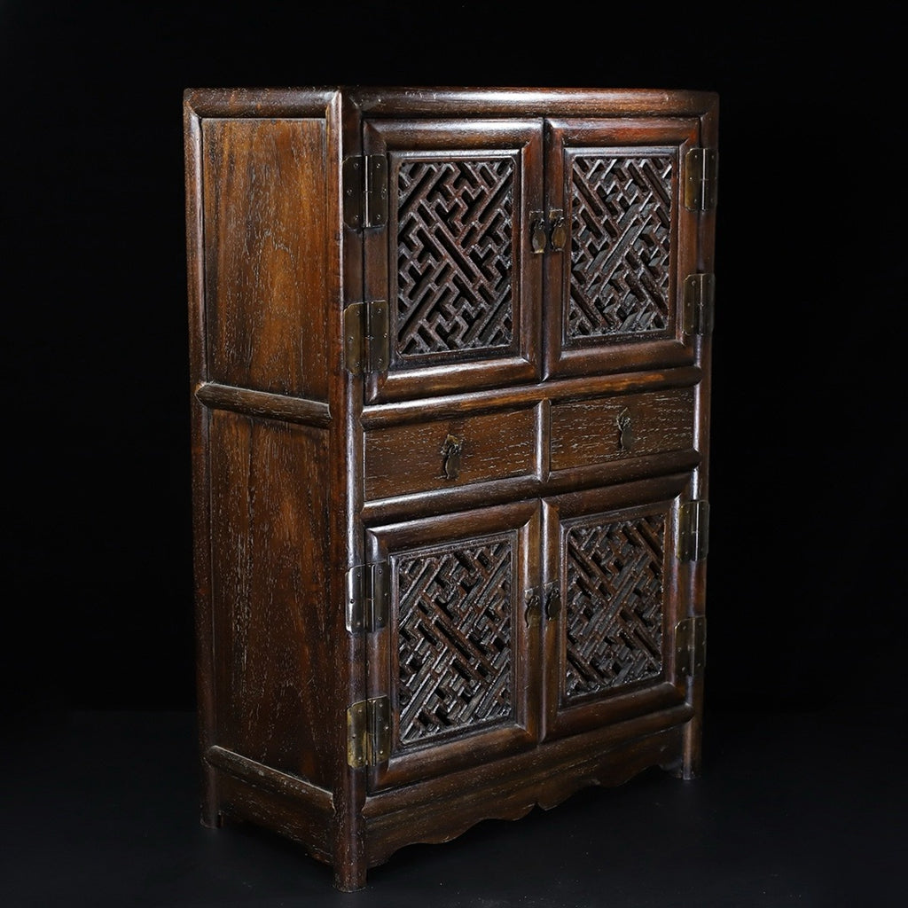 Hua Li Mu foyer cabinet, storage cabinet, Wanli cabinet