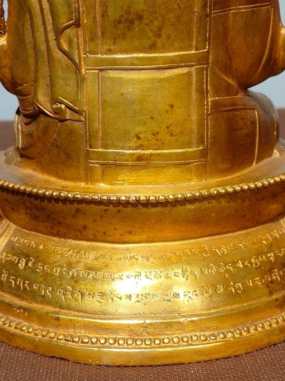 Chinese antique pure copper Buddha statue