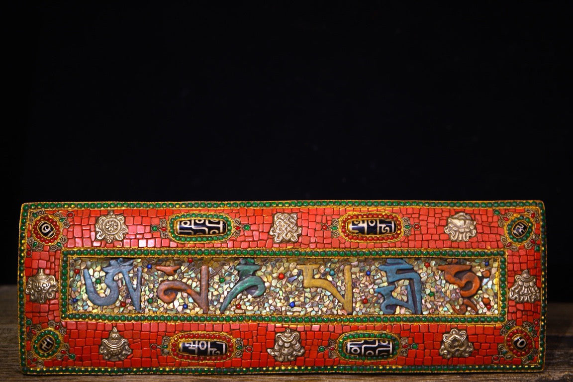 High monk hand drawn old scriptures