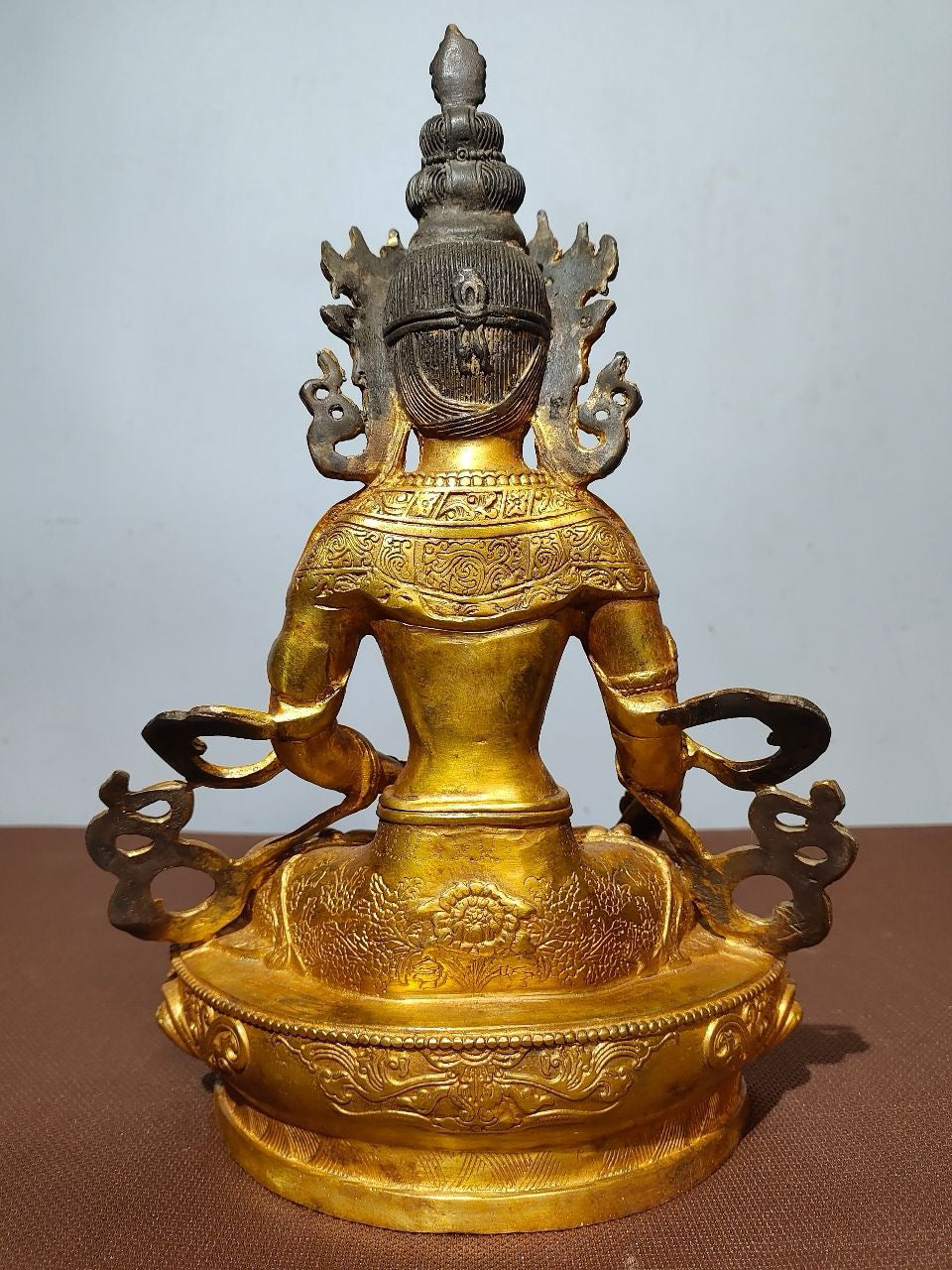 Chinese antique pure copper Buddha statue