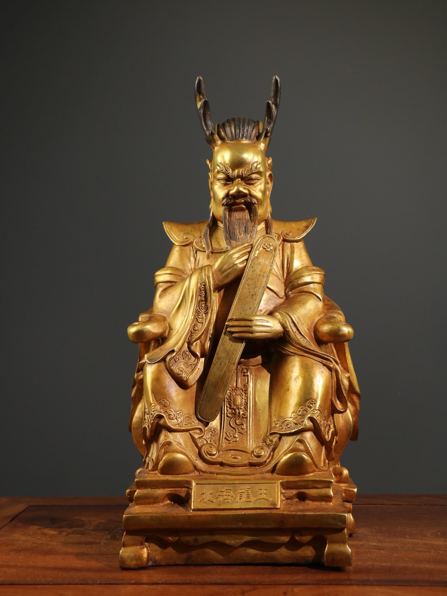 Chinese antique pure copper Buddha statue