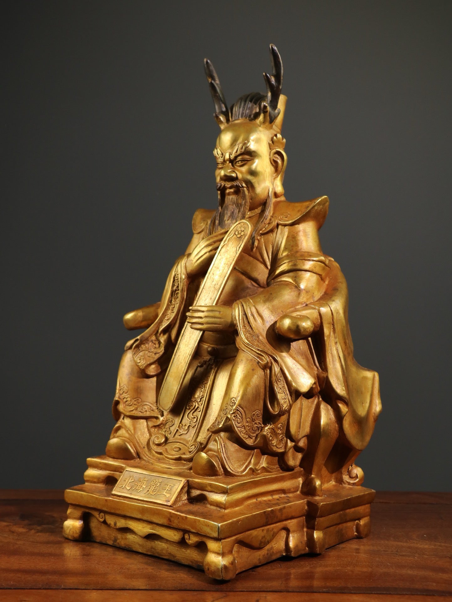 Chinese antique pure copper Buddha statue