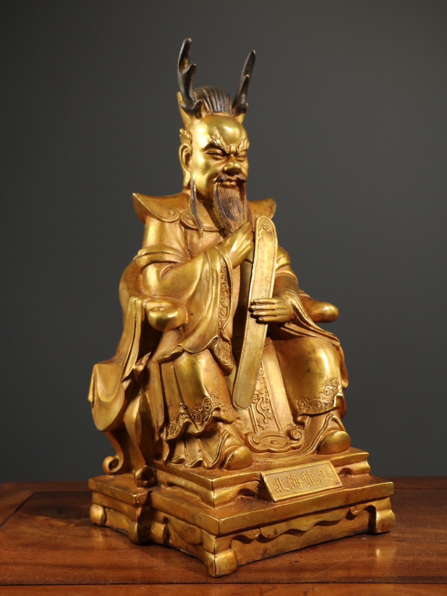 Chinese antique pure copper Buddha statue