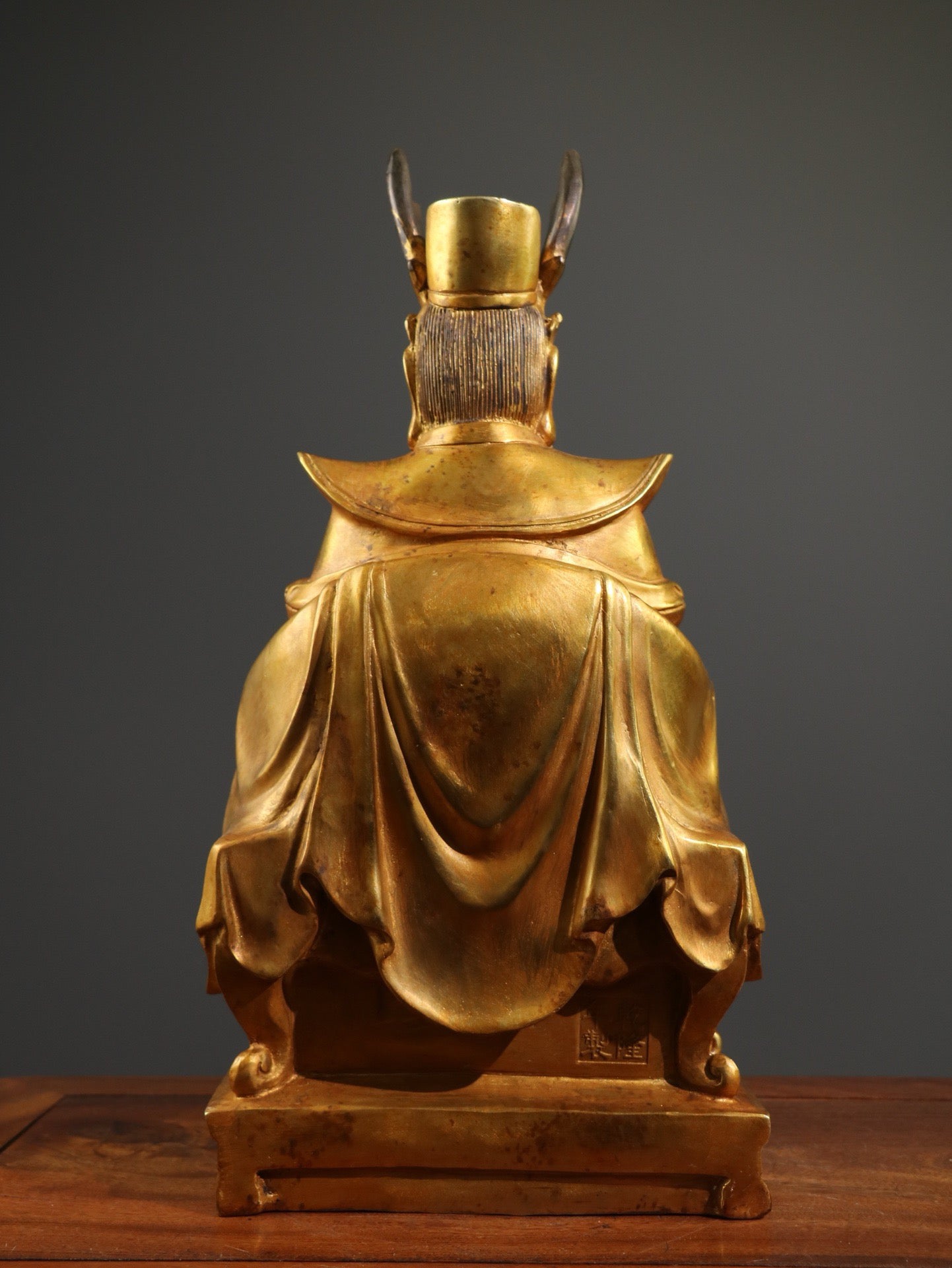 Chinese antique pure copper Buddha statue