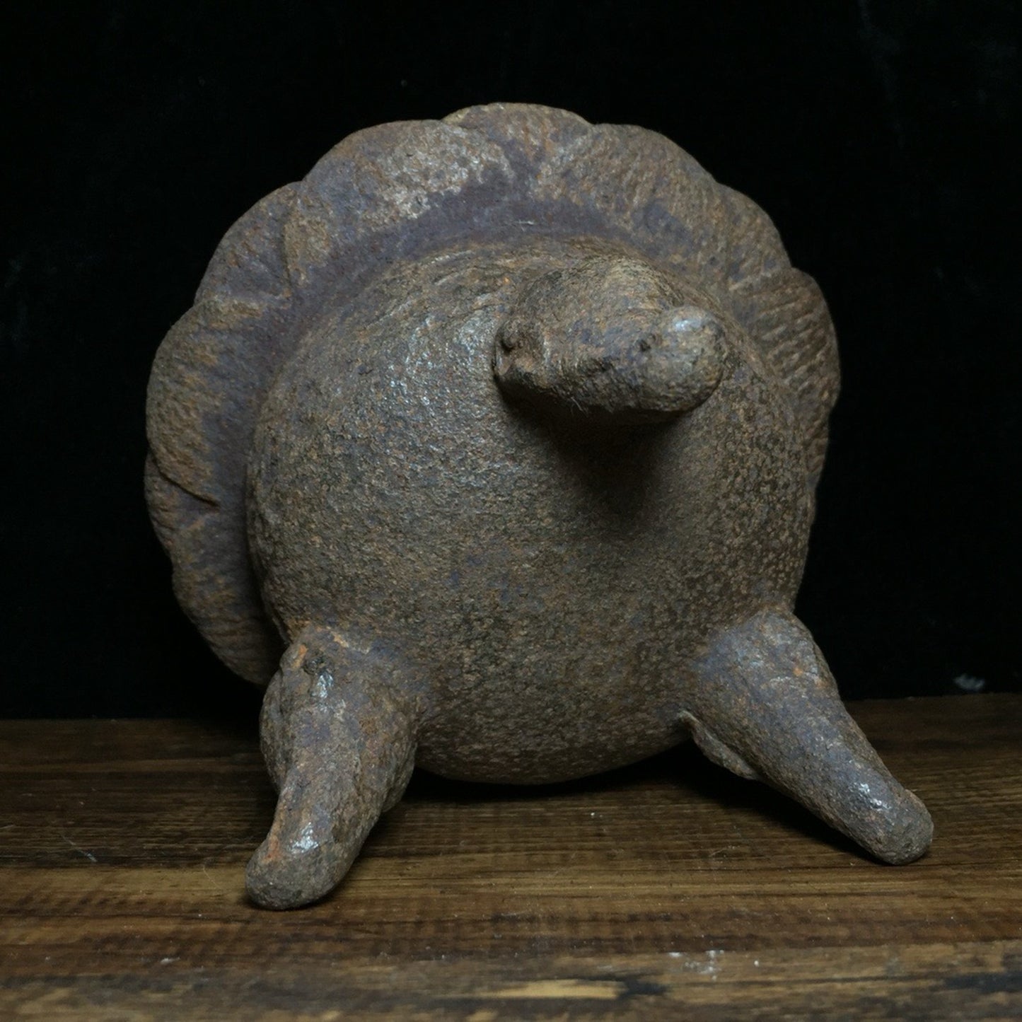 Pure iron lotus incense burner