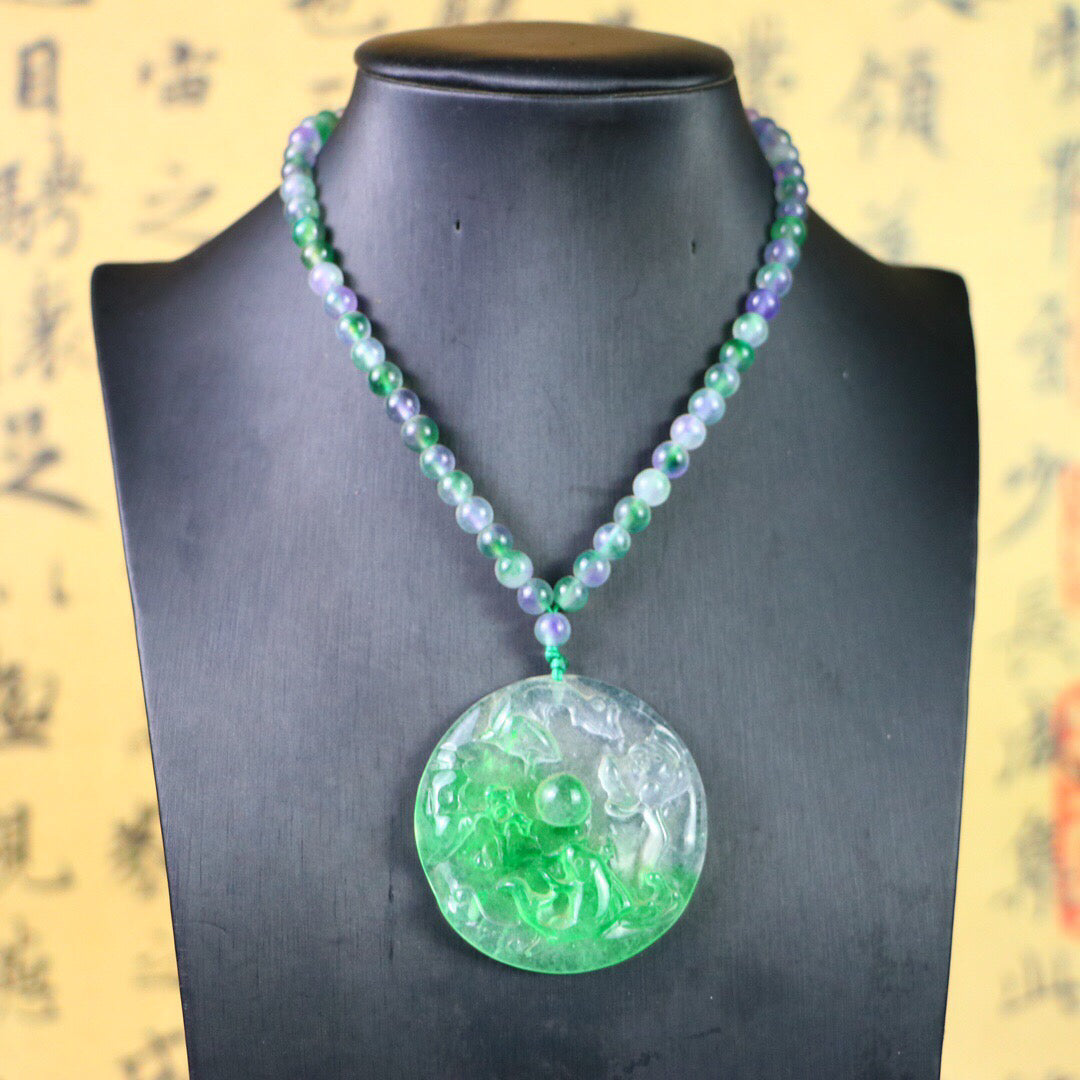 Chinese Antique High Ice [Fish Play Lotus Brand]