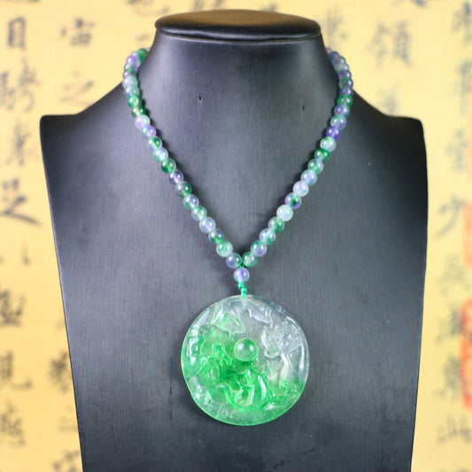 Chinese Antique High Ice [Fish Play Lotus Brand]