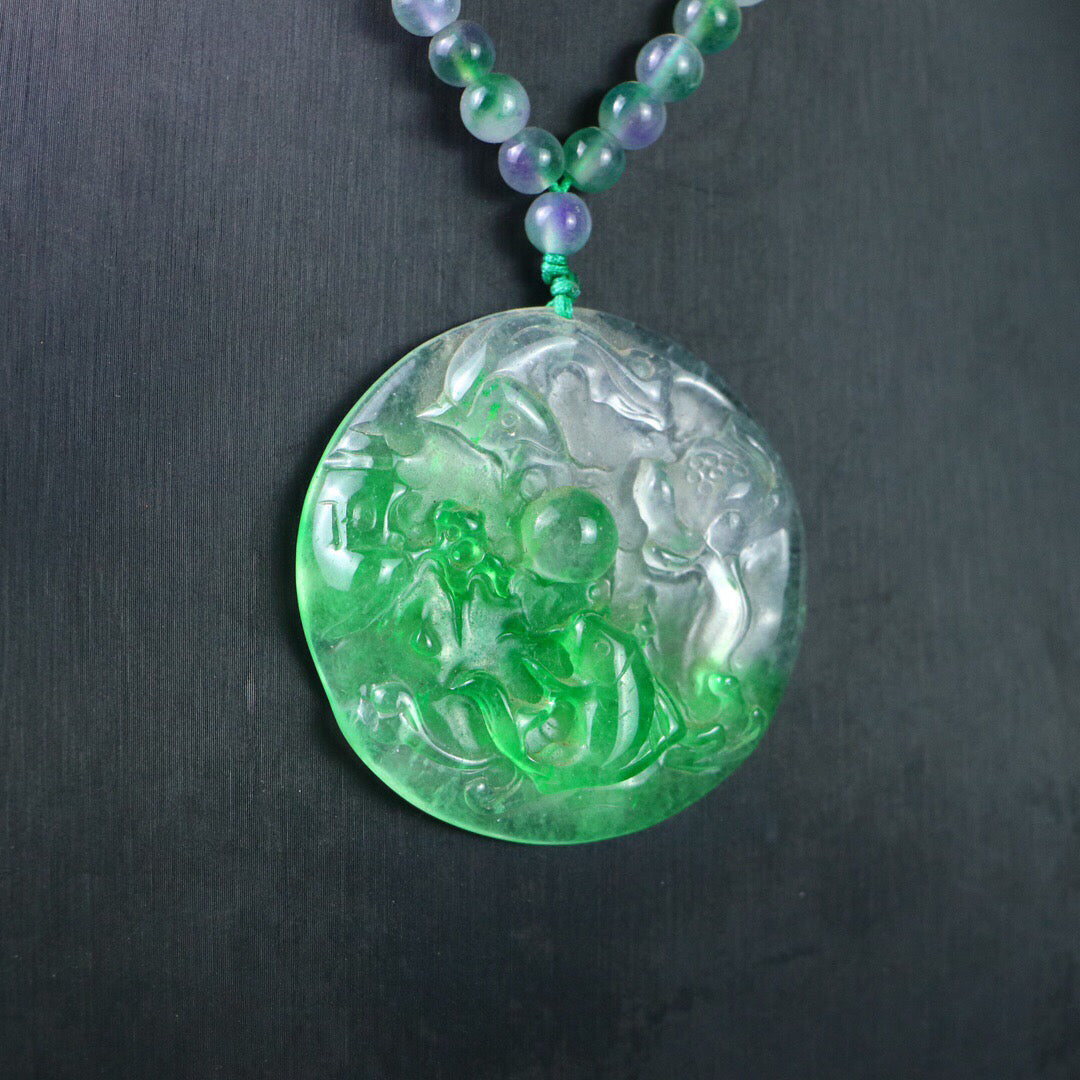 Chinese Antique High Ice [Fish Play Lotus Brand]