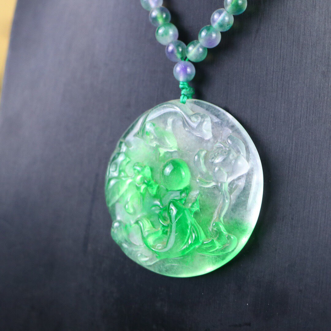 Chinese Antique High Ice [Fish Play Lotus Brand]