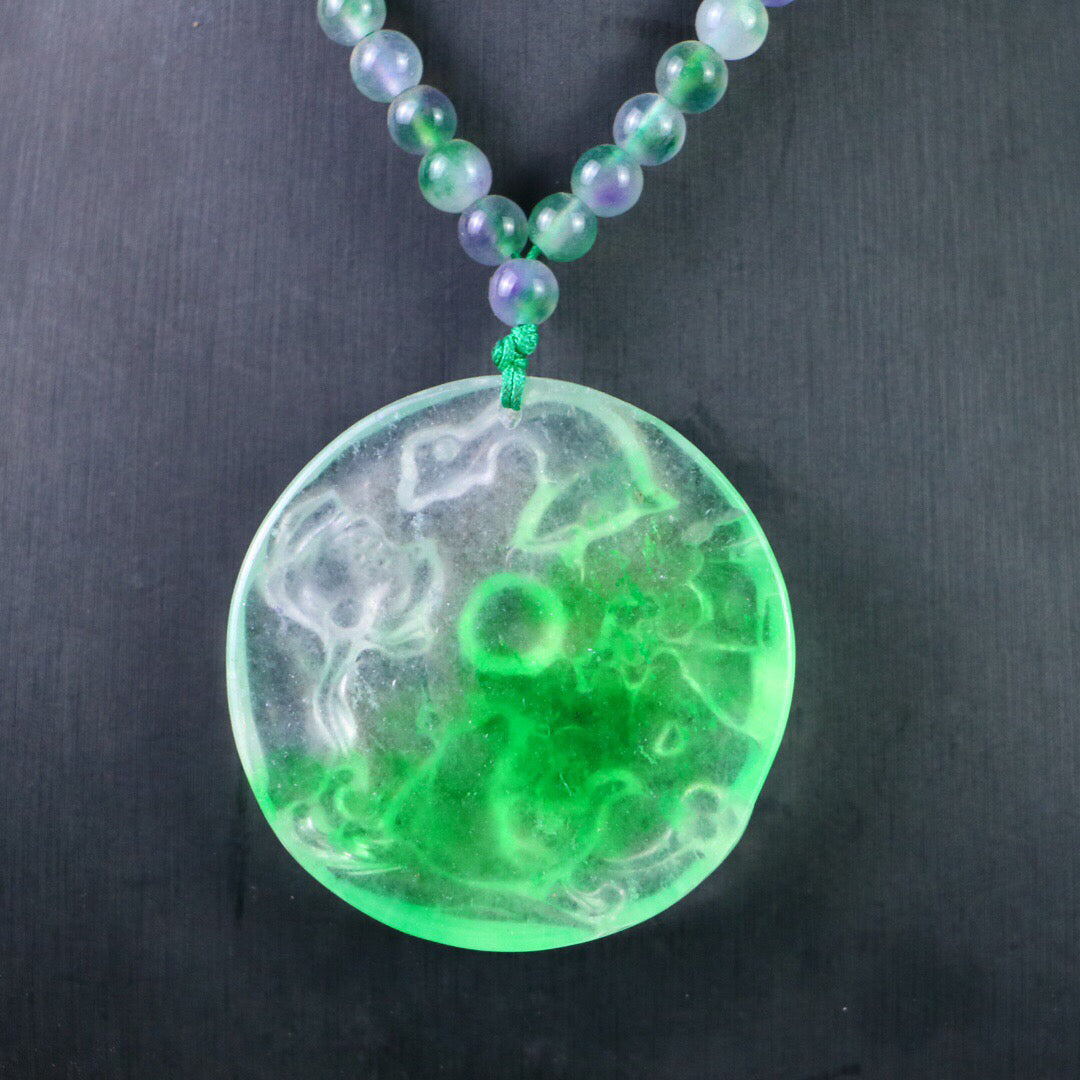 Chinese Antique High Ice [Fish Play Lotus Brand]