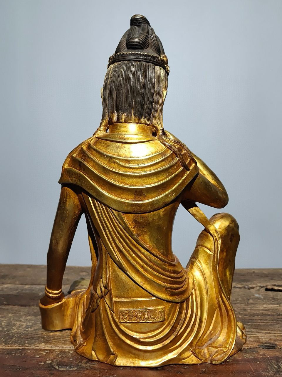 Chinese antique pure copper Buddha statue