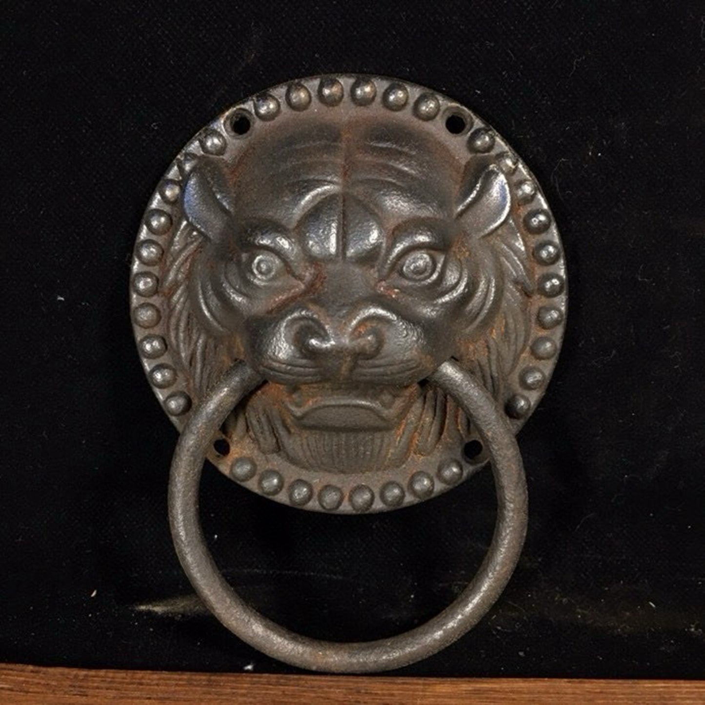 Pure iron tiger head door ring pull ring
