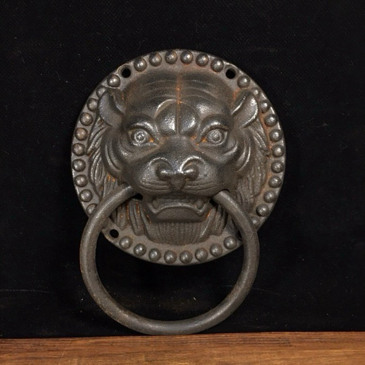 Pure iron tiger head door ring pull ring