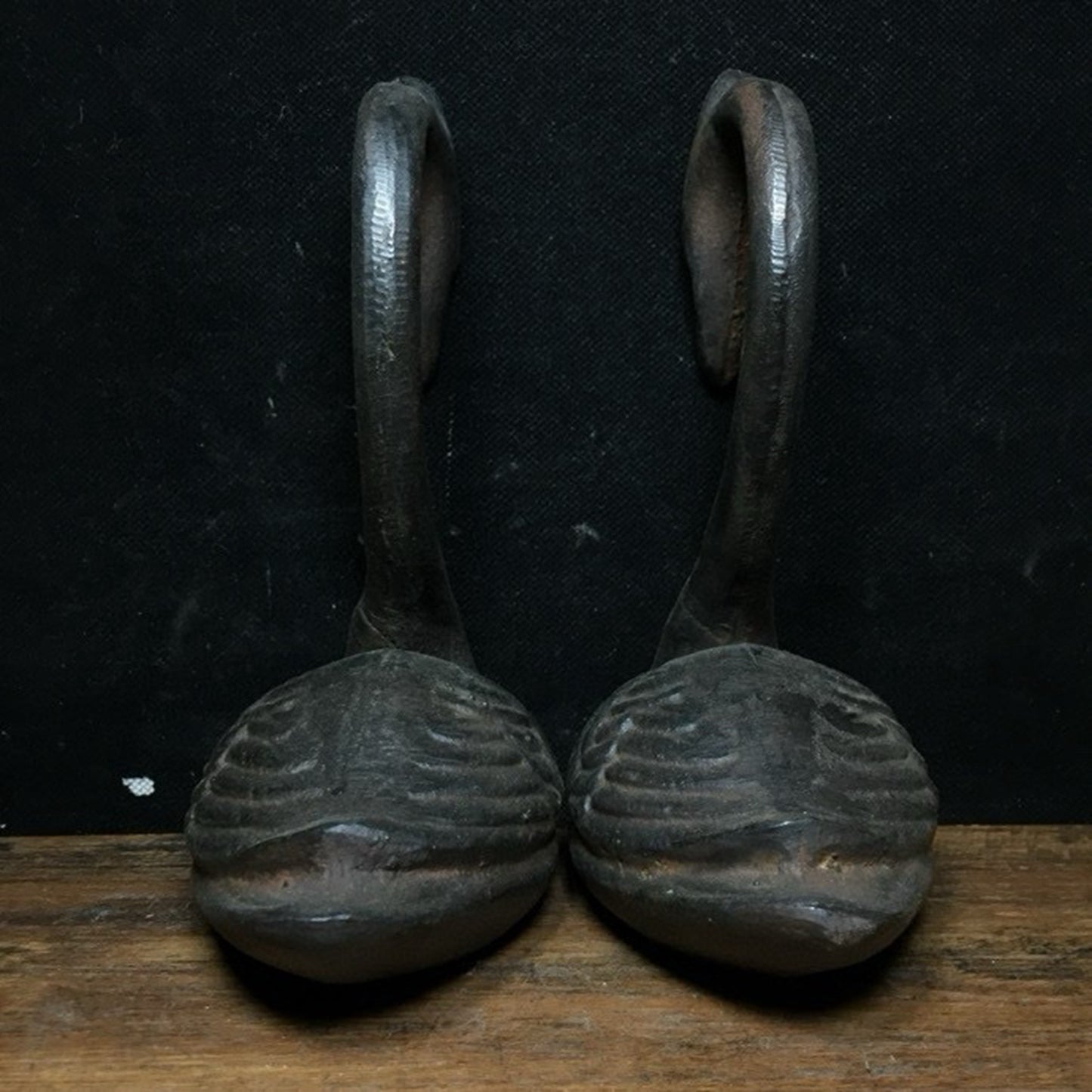 Pure iron swan ornament