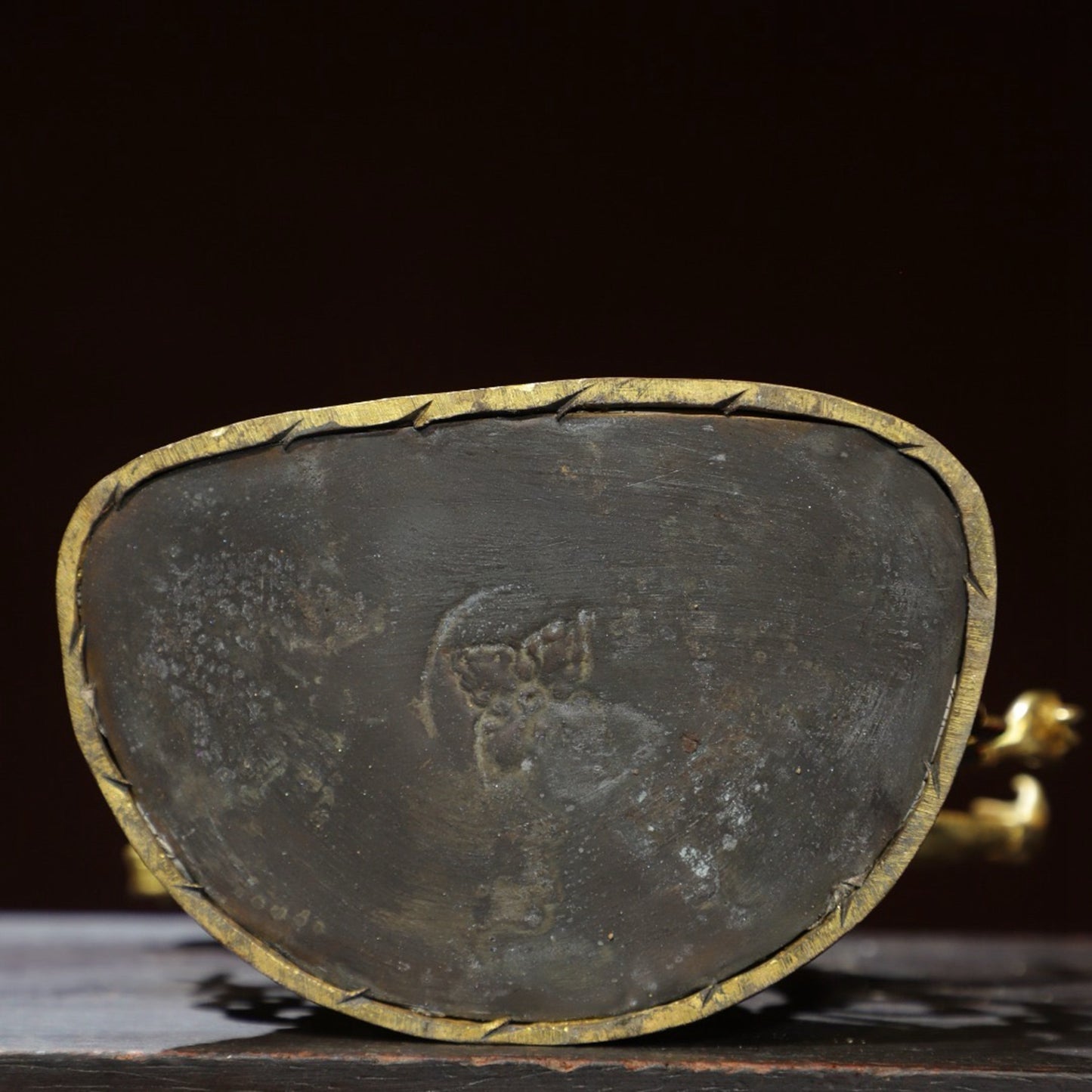 Bronze painted statue of the Holy Mother of Buddha