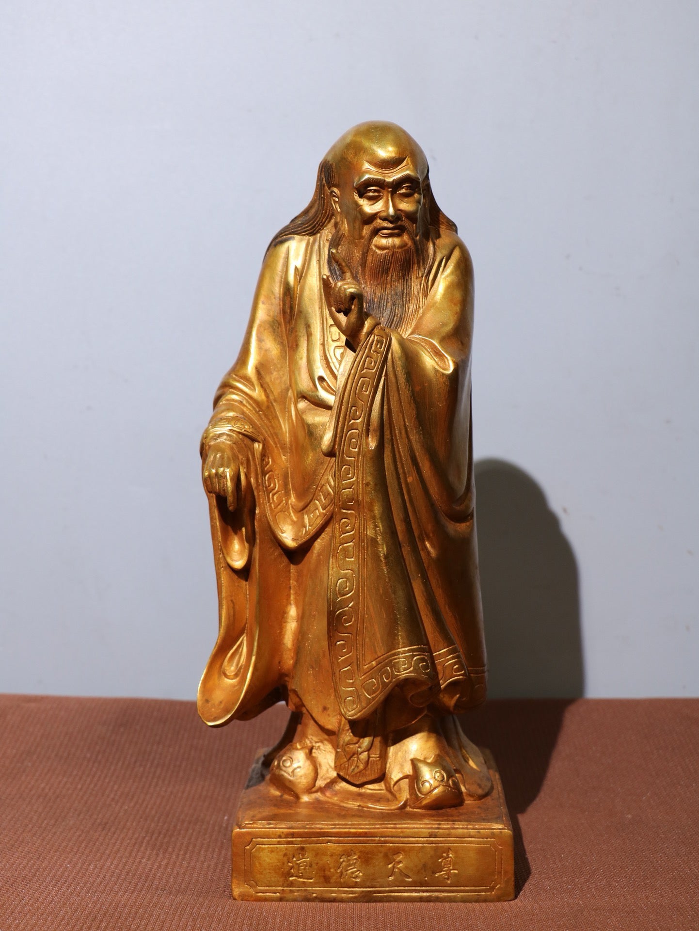 Chinese antique pure copper Buddha statue