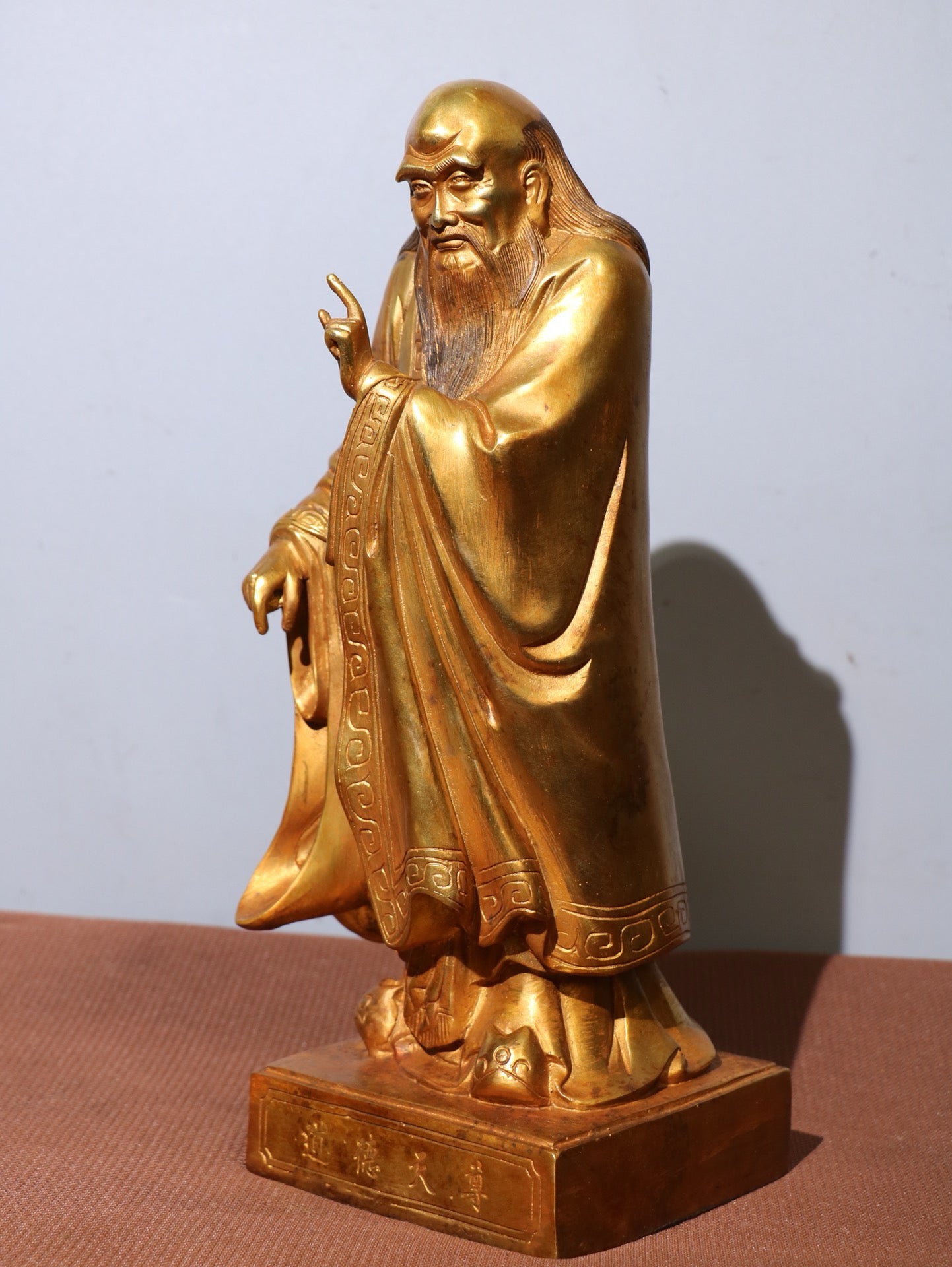 Chinese antique pure copper Buddha statue