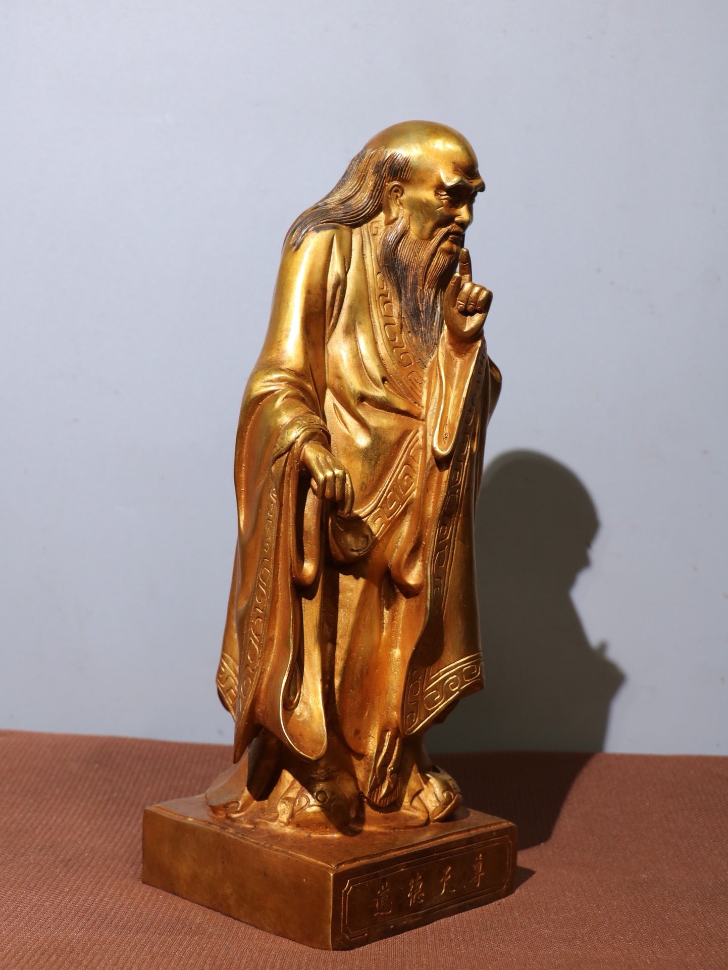 Chinese antique pure copper Buddha statue