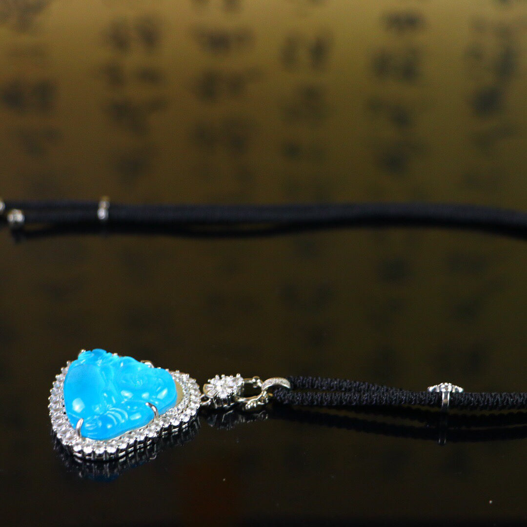 Chinese Antique High Ice [Maitreya Buddha]