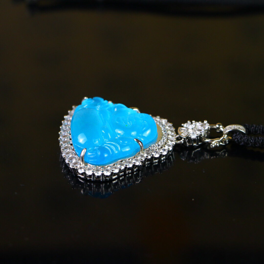 Chinese Antique High Ice [Maitreya Buddha]