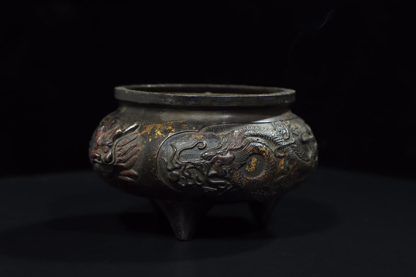Chinese antique pure copper aromatherapy stove