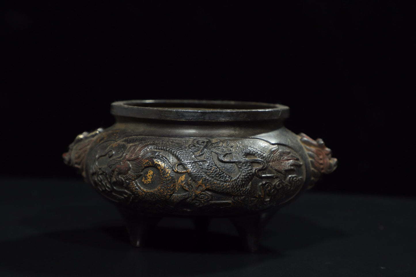 Chinese antique pure copper aromatherapy stove