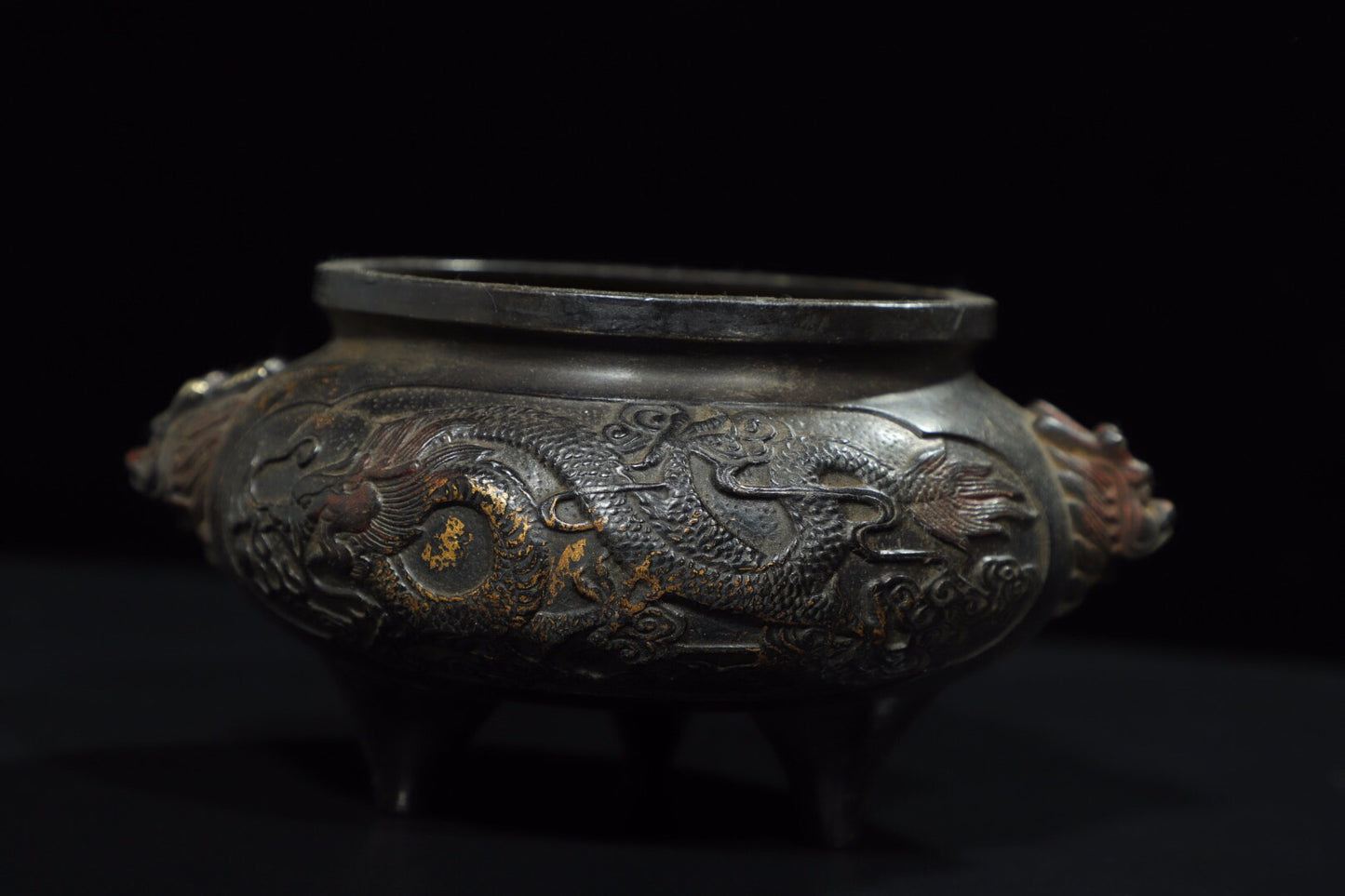 Chinese antique pure copper aromatherapy stove