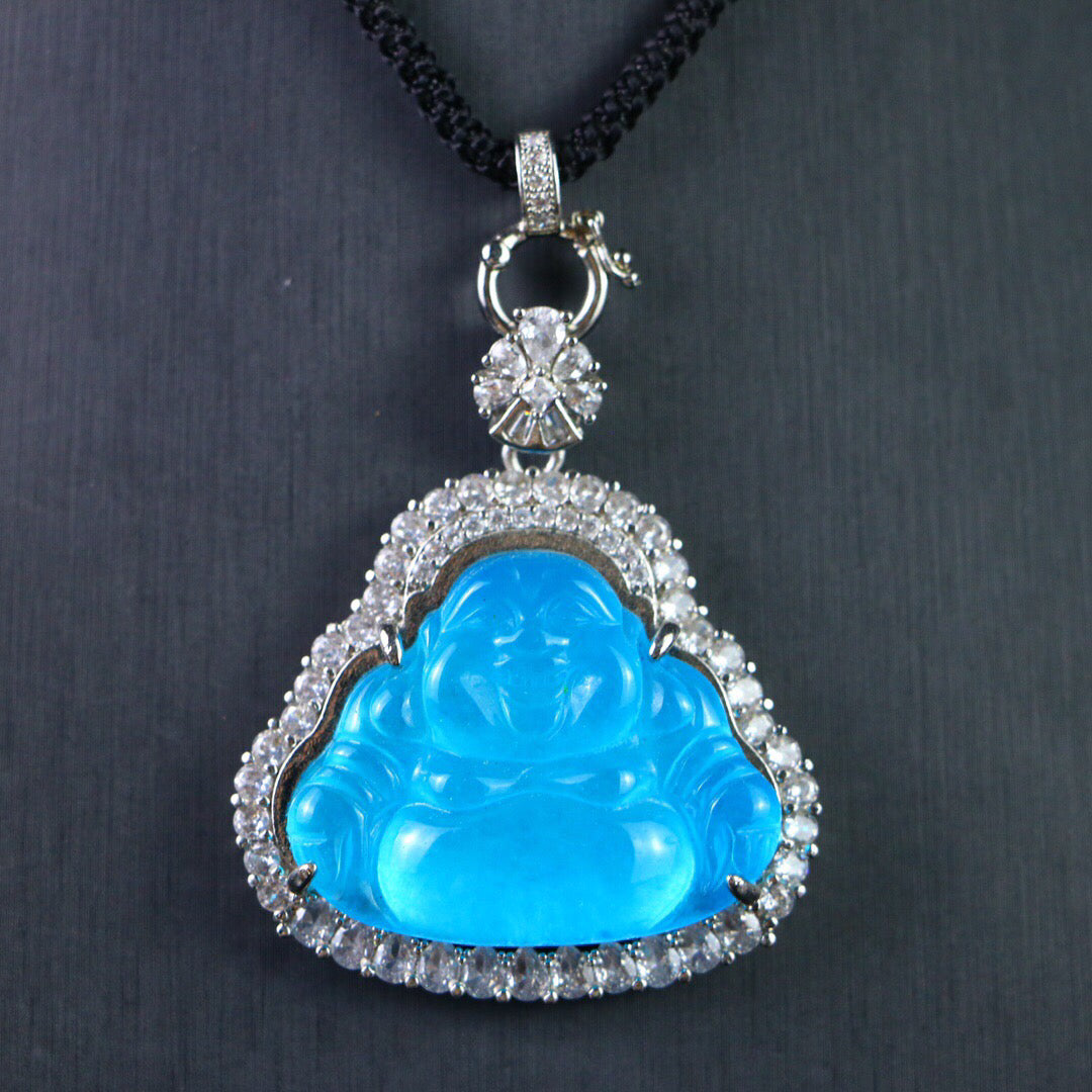 Chinese Antique High Ice [Maitreya Buddha]