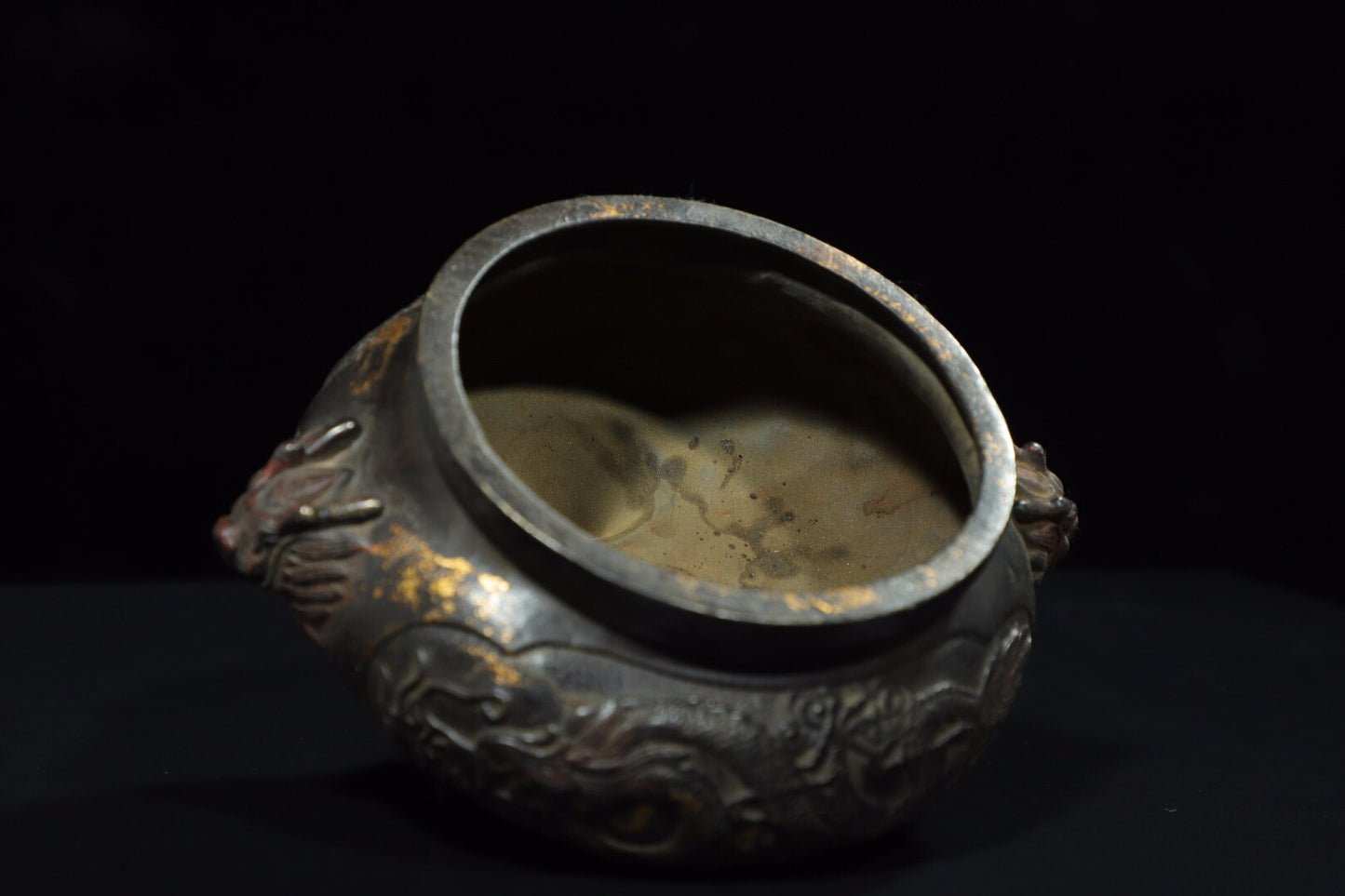 Chinese antique pure copper aromatherapy stove