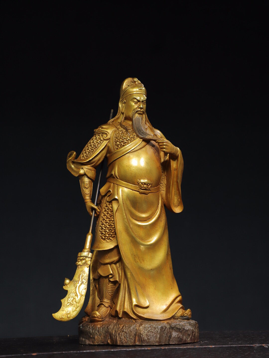 Chinese Antique Statue of Guan Gong