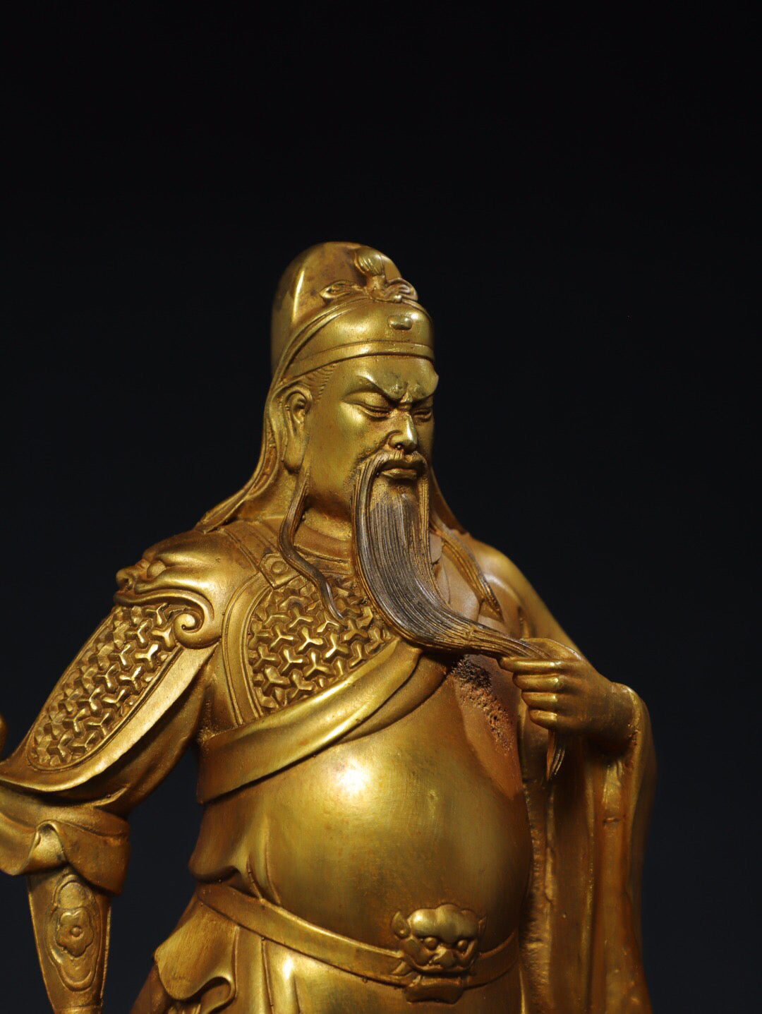 Chinese Antique Statue of Guan Gong