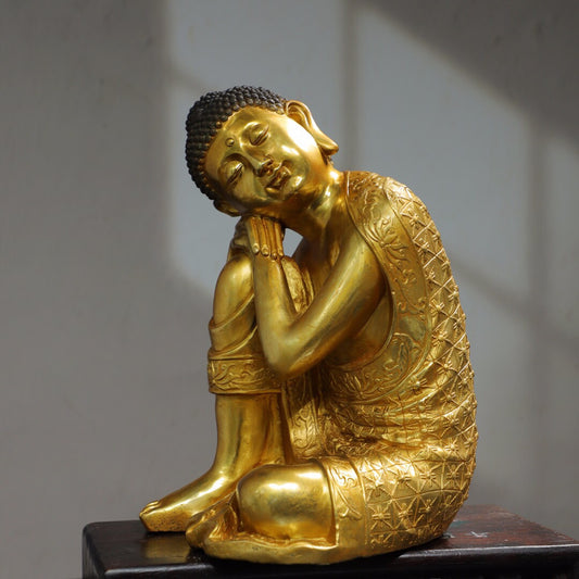 Chinese Antique Sleeping Buddha Statue