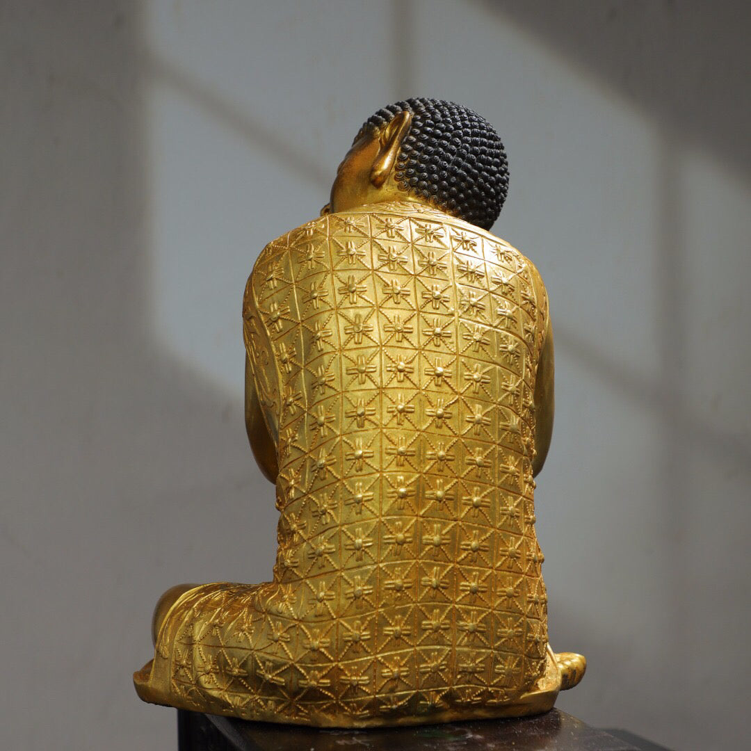 Chinese Antique Sleeping Buddha Statue