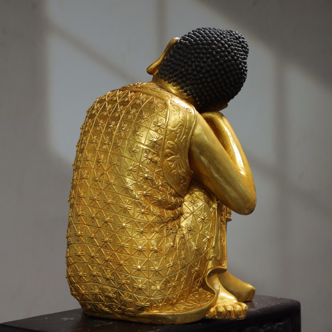 Chinese Antique Sleeping Buddha Statue