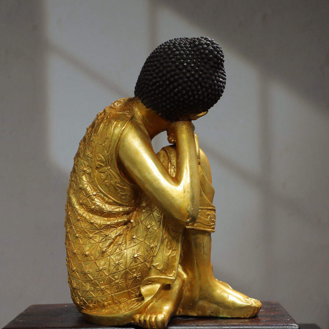 Chinese Antique Sleeping Buddha Statue