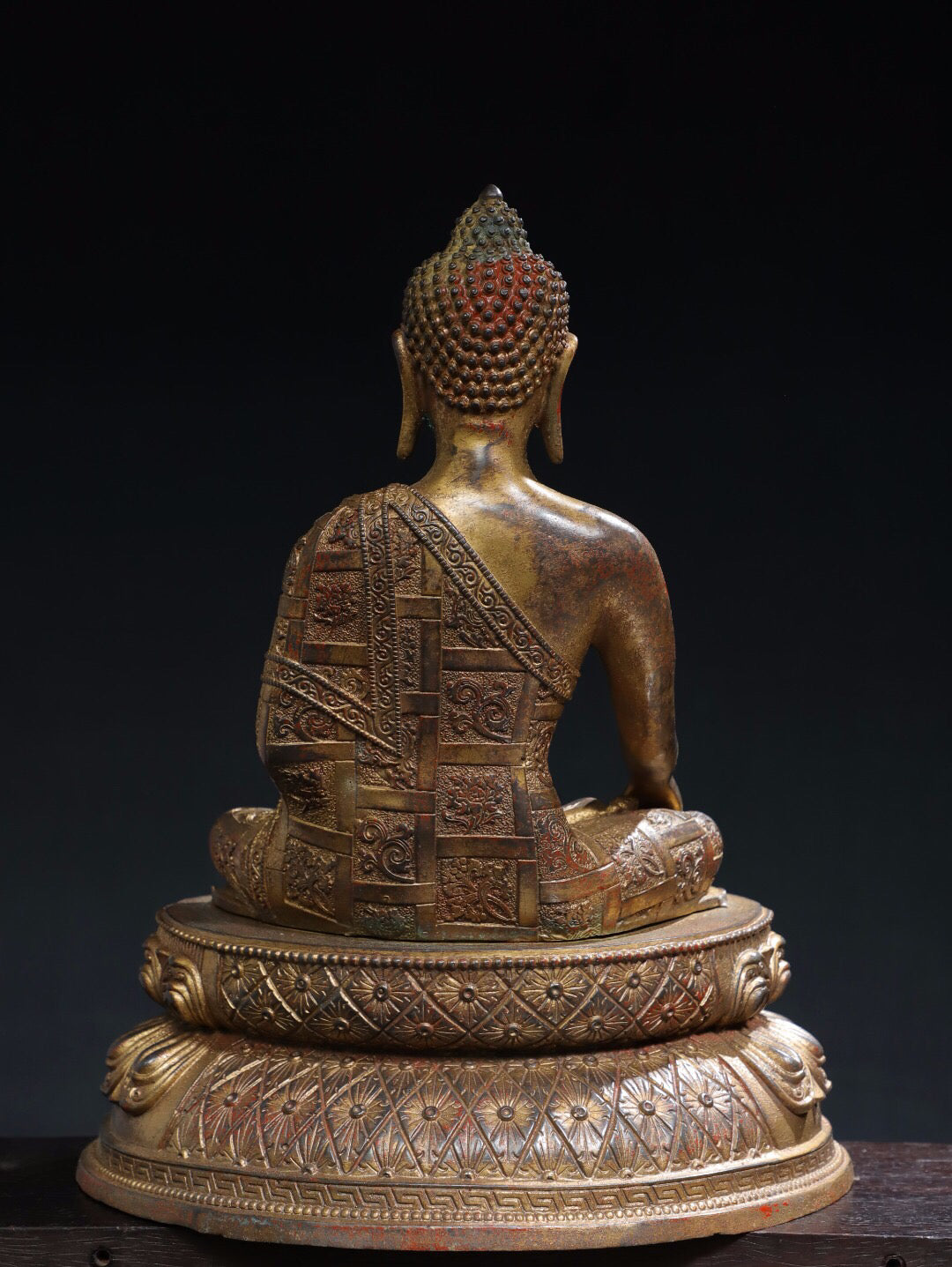 Chinese antique statue of Amitabha Buddha