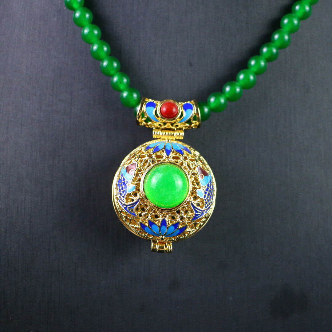 Chinese antique high ice pendant