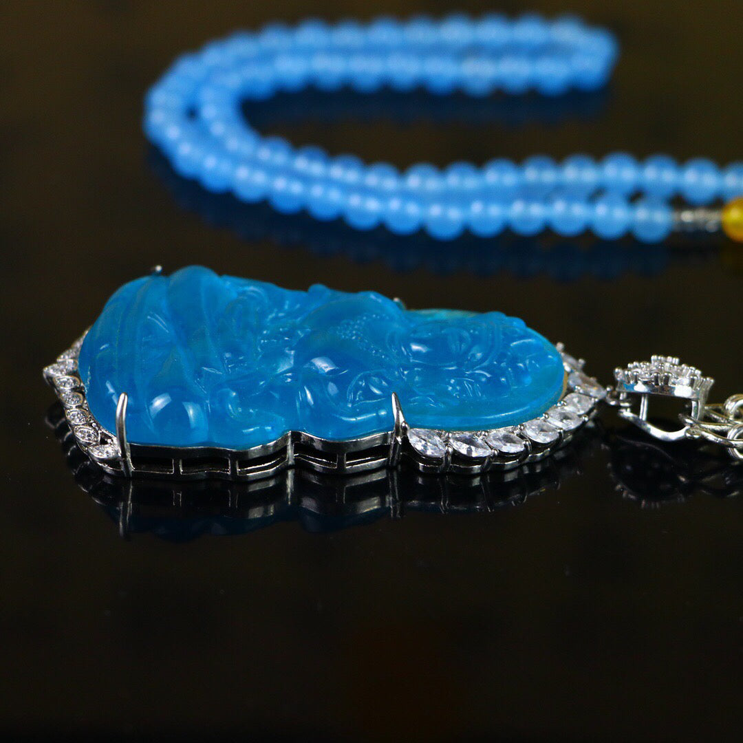 Chinese antique high ice [Guanyin]