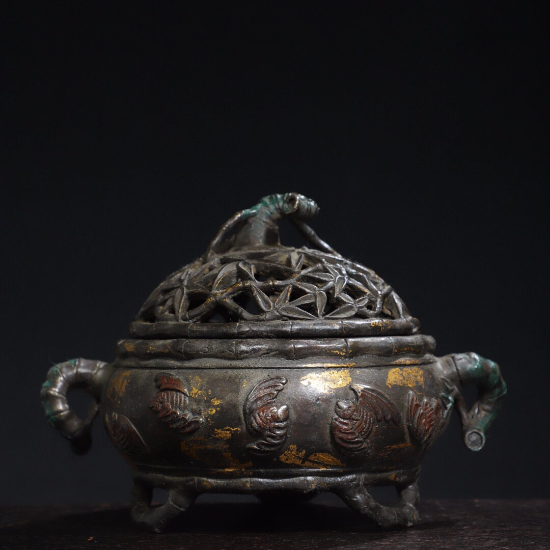 Chinese Antique [Blessing] Incense Burner