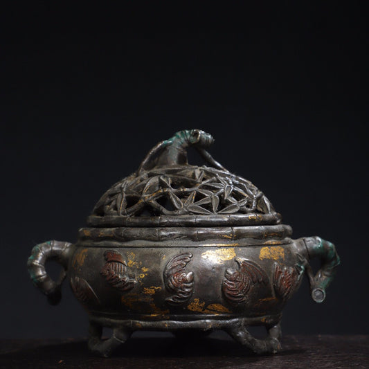 Chinese Antique [Blessing] Incense Burner