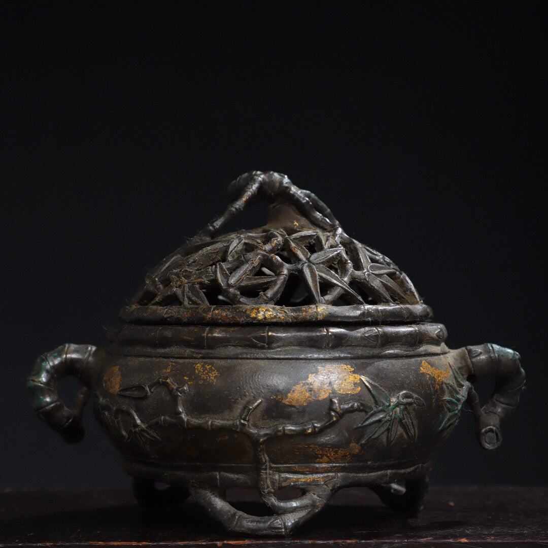Chinese Antique [Blessing] Incense Burner
